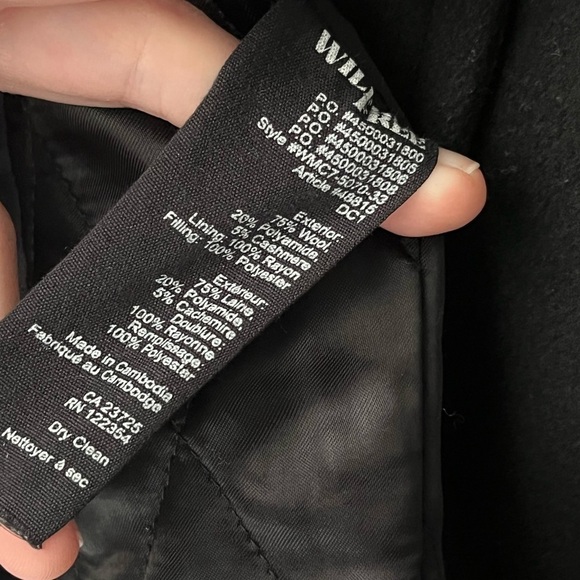 Aritzia Black Asymmetrical Zip Jacket - Picture 9 of 9